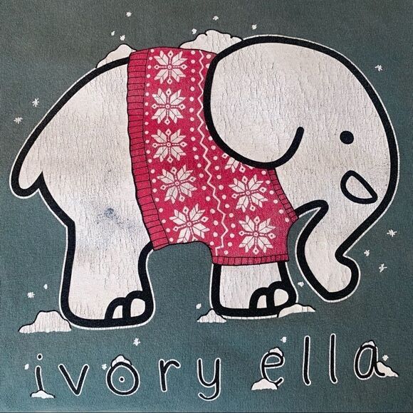 Ivory Ella 100% cotton long sleeve top - Picture 8 of 8